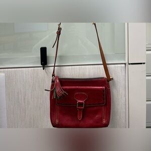 Vintage Dooney & Bourke Florentine Allison Crossbody Bag